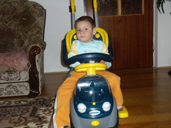 také auto si kúpim keď trošku podrastiem